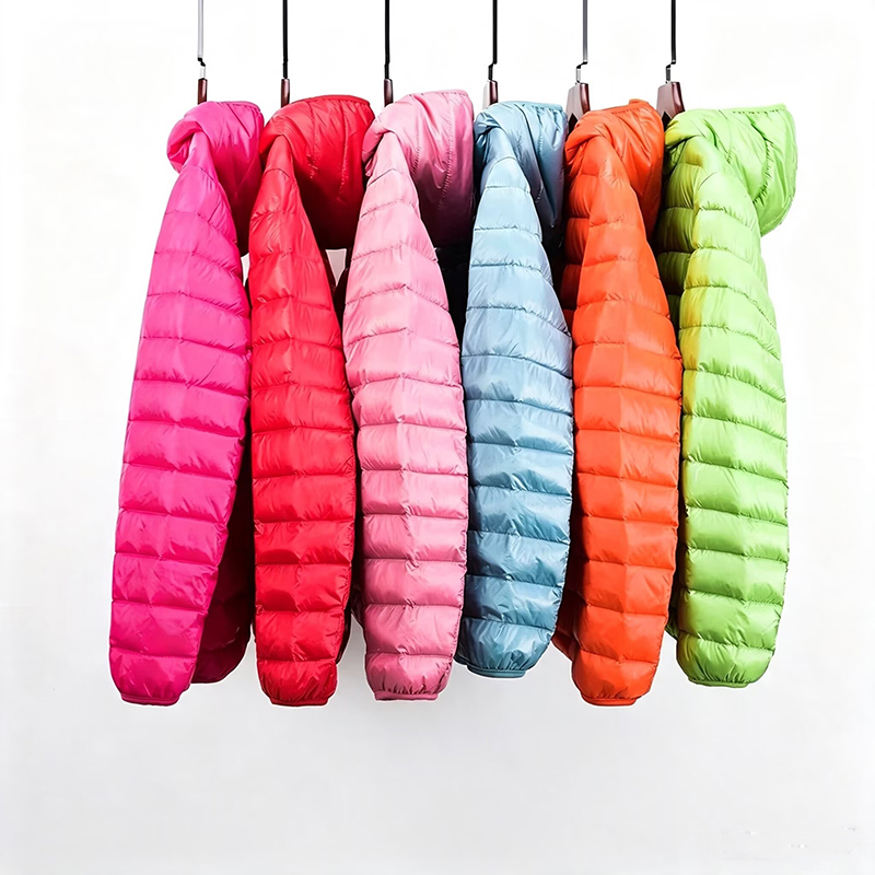 Winter Clothing Trends 2026 - 2026年新作秋冬暖かいレディースホワイトダックダウンスリムジャケット 女性用ファッション超軽量パッカブルダウンコート