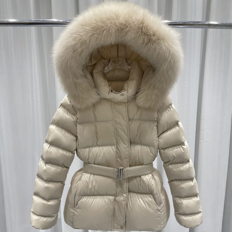 Winter Clothing Trends 2026 - 女性の冬のパーカーコート 2026 新しい毛皮の襟フード付き韓国語版レディダウンコットンジャケット暖かいレディース綿パッド入りアウター
