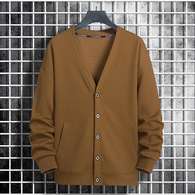 プラスサイズのセーターカーディガン男性ニットトップス 9XL - Winter Clothing Men Style のレビューと価格