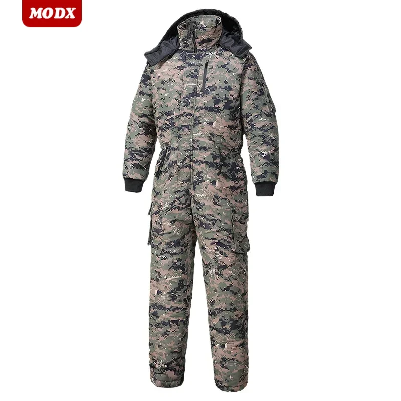 メンズ厚手コットンジャンプスーツ,防風・防水作業服,戦術服, - Winter Clothing Men Style のレビューと価格