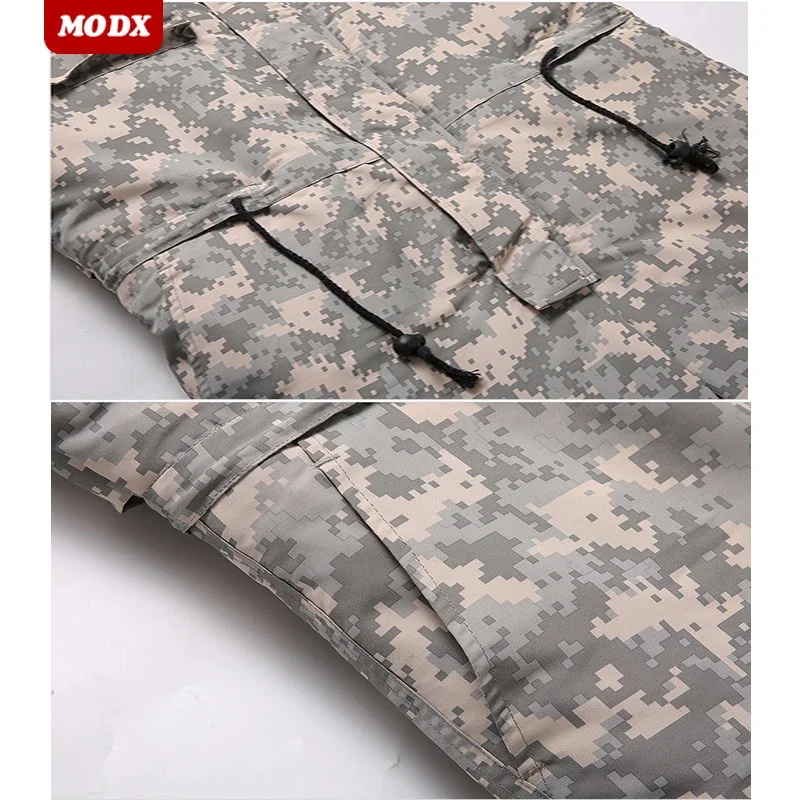 メンズ厚手コットンジャンプスーツ,防風・防水作業服,戦術服, - Winter Clothing Men Style のレビューと価格