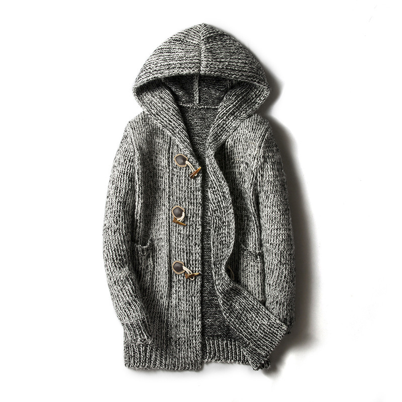 DIMUSI 冬のメンズセーターファッション男性ロングニット - Winter Clothing Men Style のレビューと価格