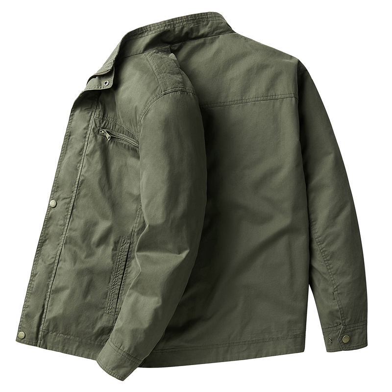 春秋の新作スタンドカラージャケット、高品質メンズカジュアルル - Quality Winter Clothing Bomber Jacket のレビューと価格