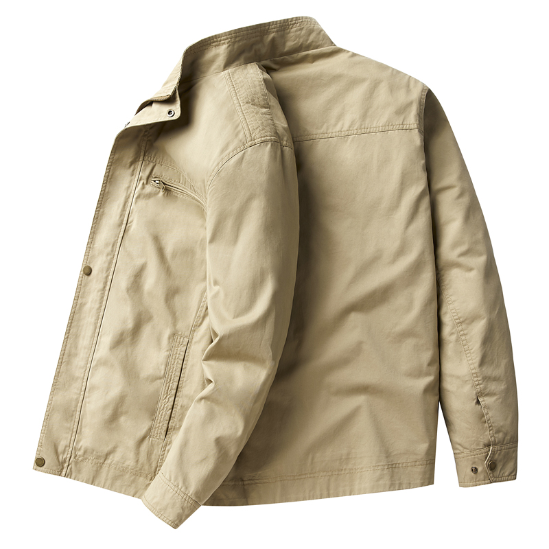 春秋の新作スタンドカラージャケット、高品質メンズカジュアルル - Quality Winter Clothing Bomber Jacket のレビューと価格