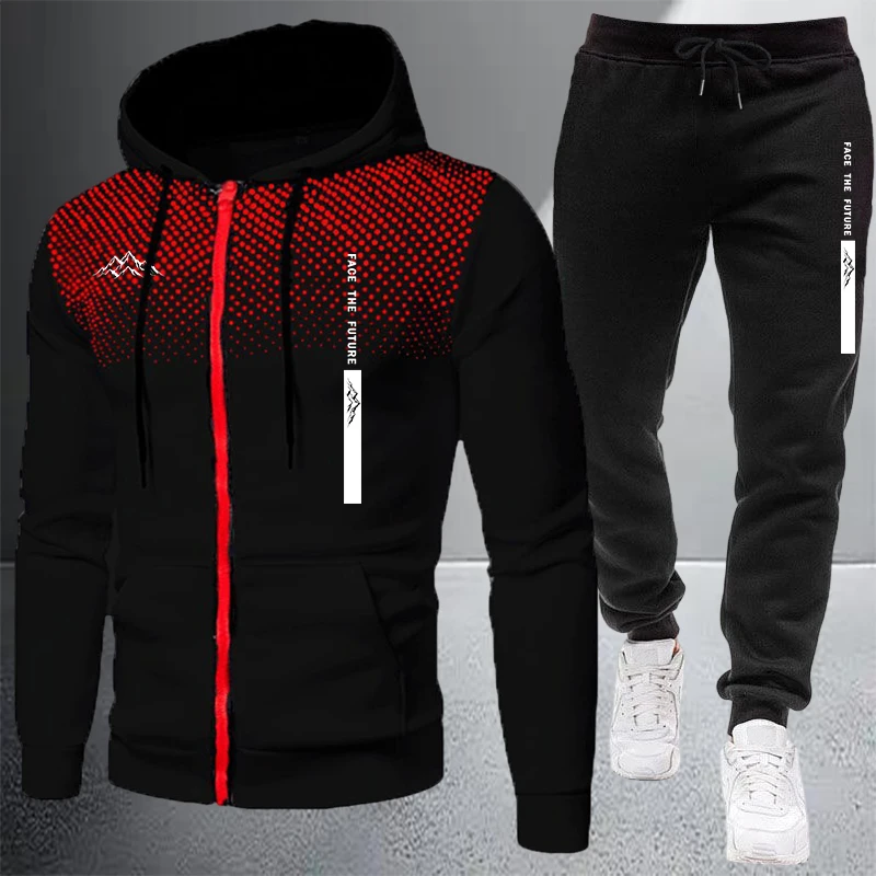 ホットセール メンズジャケット トラックスーツ カジュアル  - Winter Clothing Matching のレビューと価格