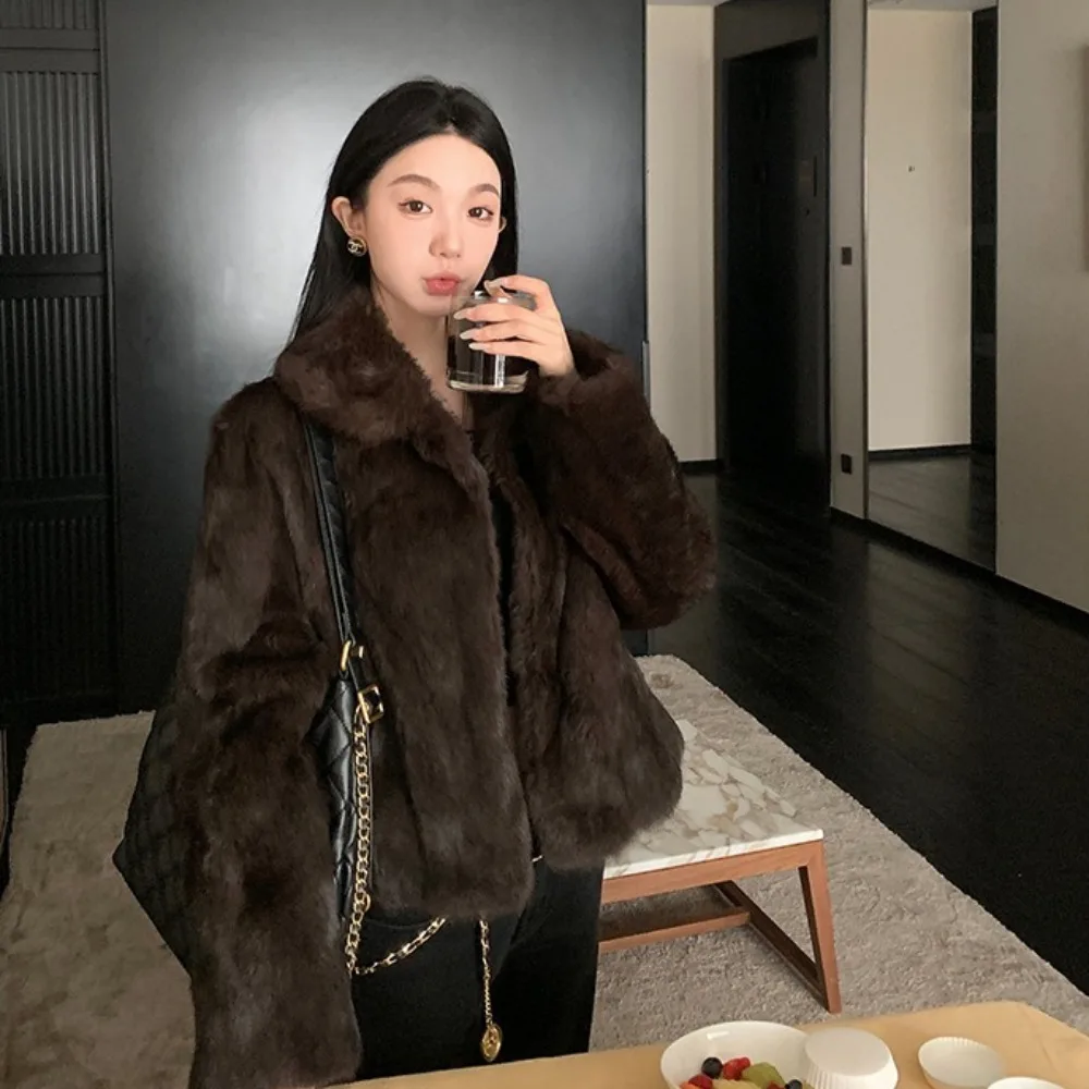 Natural Rabbit Fur Coat Women  - Winter Clothing Wholesale のレビューと価格