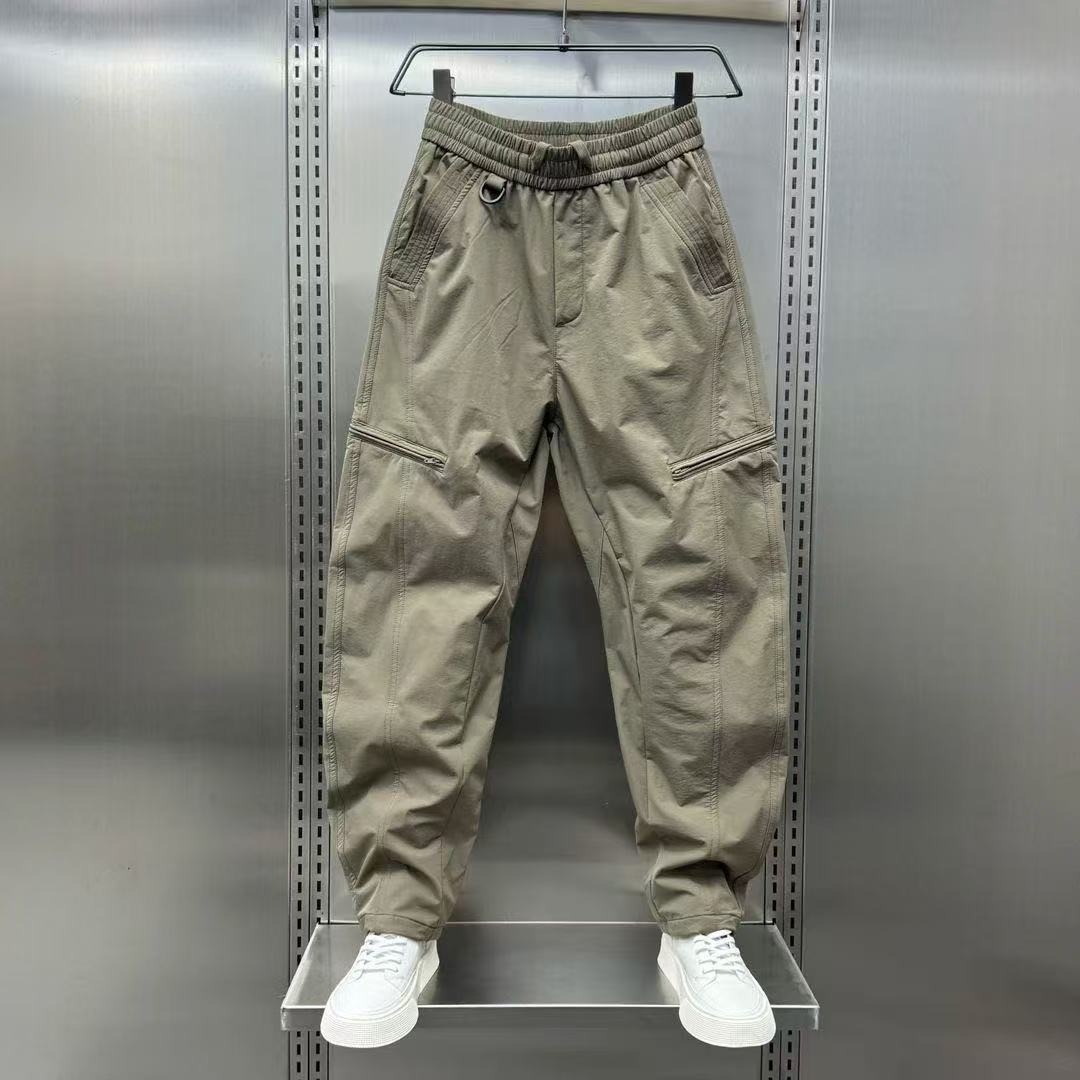 新しい男性カジュアルパンツスウェットパンツ韓国スタイルハイス - Winter Clothing Men Style のレビューと価格