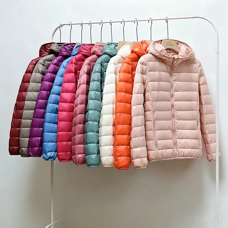 2026年新作秋冬暖かいレディースホワイトダックダウンスリム - Winter Clothing Trends 2026 のレビューと価格