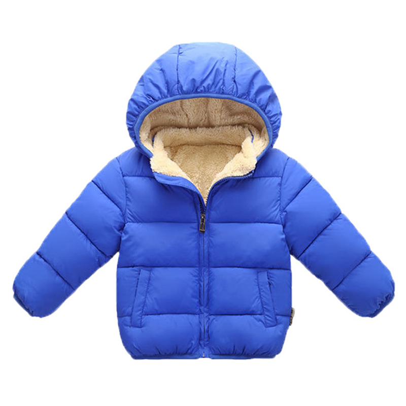 赤ちゃん子供コート冬厚いジャケット男の子のための暖かい豪華な - Winter Clothing For 1 Year Old Girl のレビューと価格
