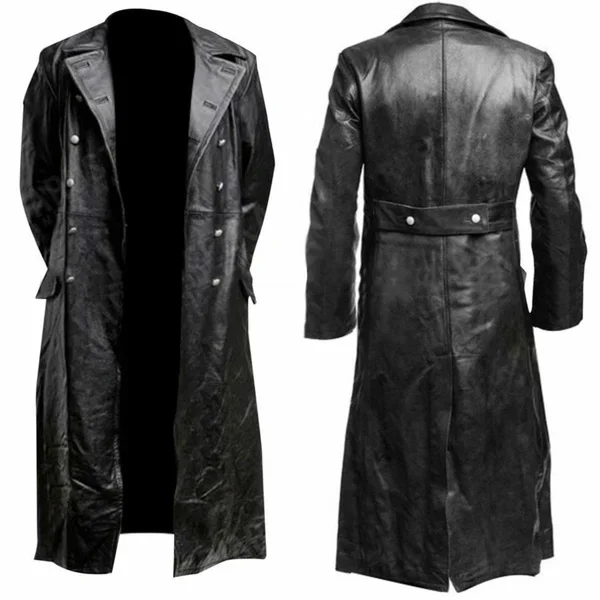 レザージャケット男性冬フリースオートバイフェイクレザージャケ - Winter Clothing Matching のレビューと価格