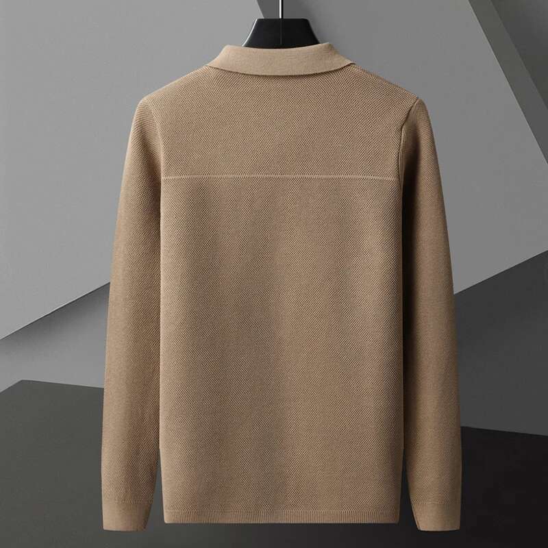 メンズヨーロピアンスタイルのカーディガン,長袖セーター,セー - Winter Clothing Men Style のレビューと価格