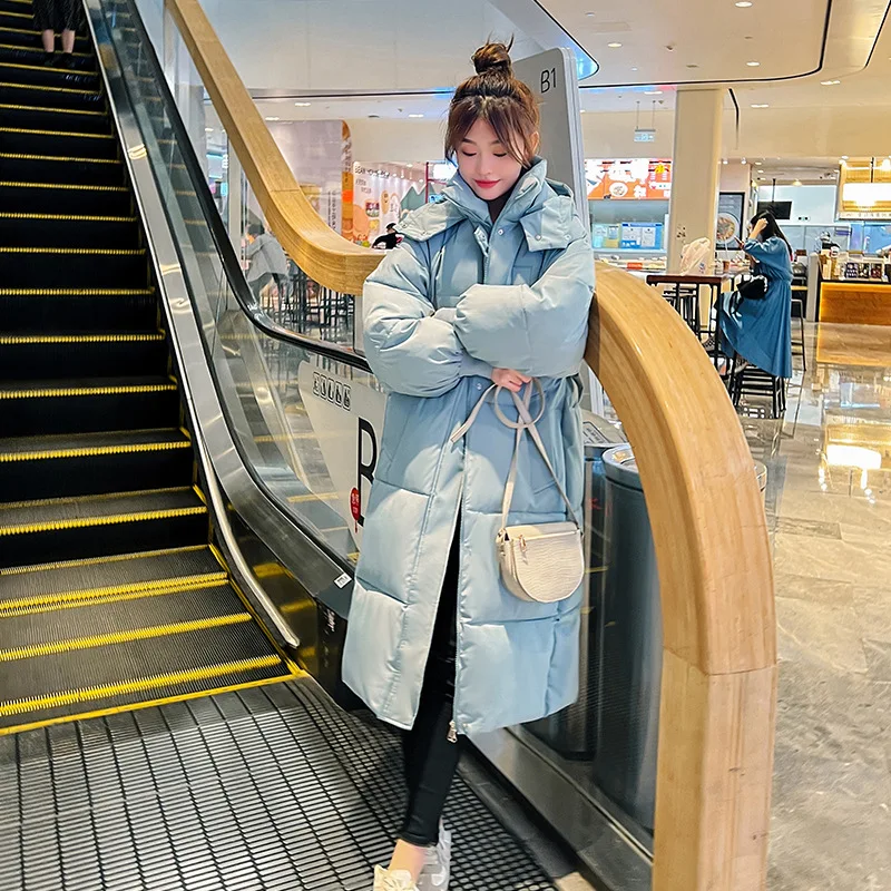 女性用フード付きコート,冬用防寒着,ロングキルティングジャケ - Winter Clothing Wholesale のレビューと価格