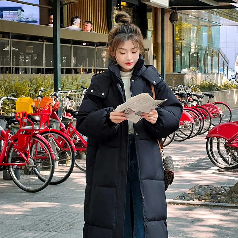 女性用フード付きコート,冬用防寒着,ロングキルティングジャケ - Winter Clothing Wholesale のレビューと価格
