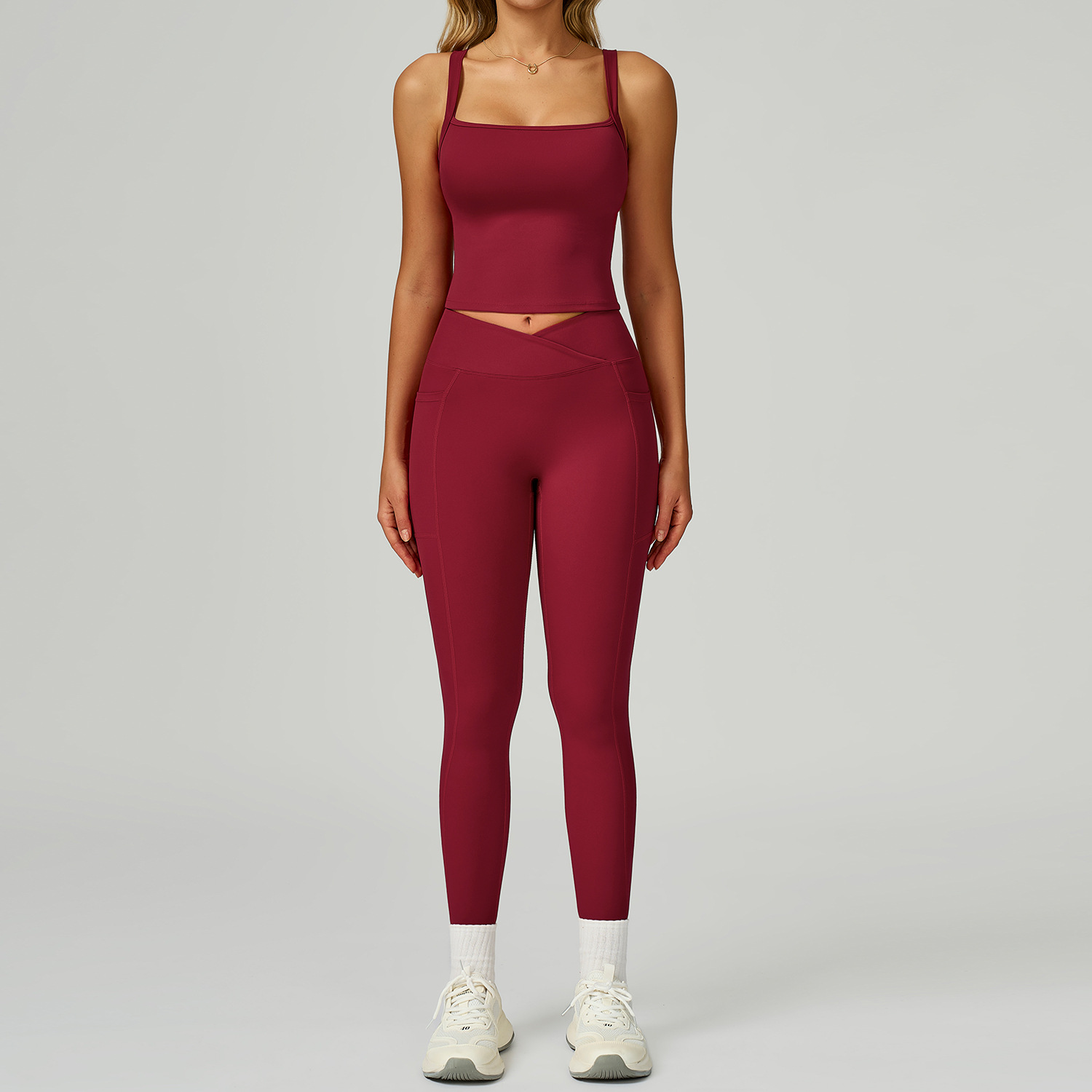 ヨガウェア レディース トラックスーツ ヨガセット 2点セッ - Winter Clothing Logos のレビューと価格