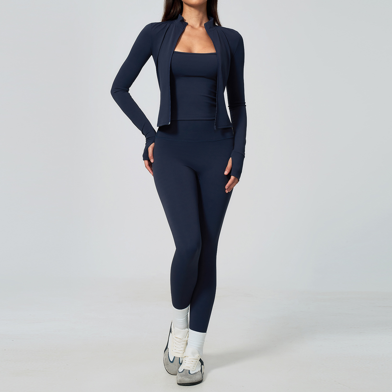 女性用ヨガセット 3点セット ワークアウトセット スポーツウ - Winter Clothing Logos のレビューと価格