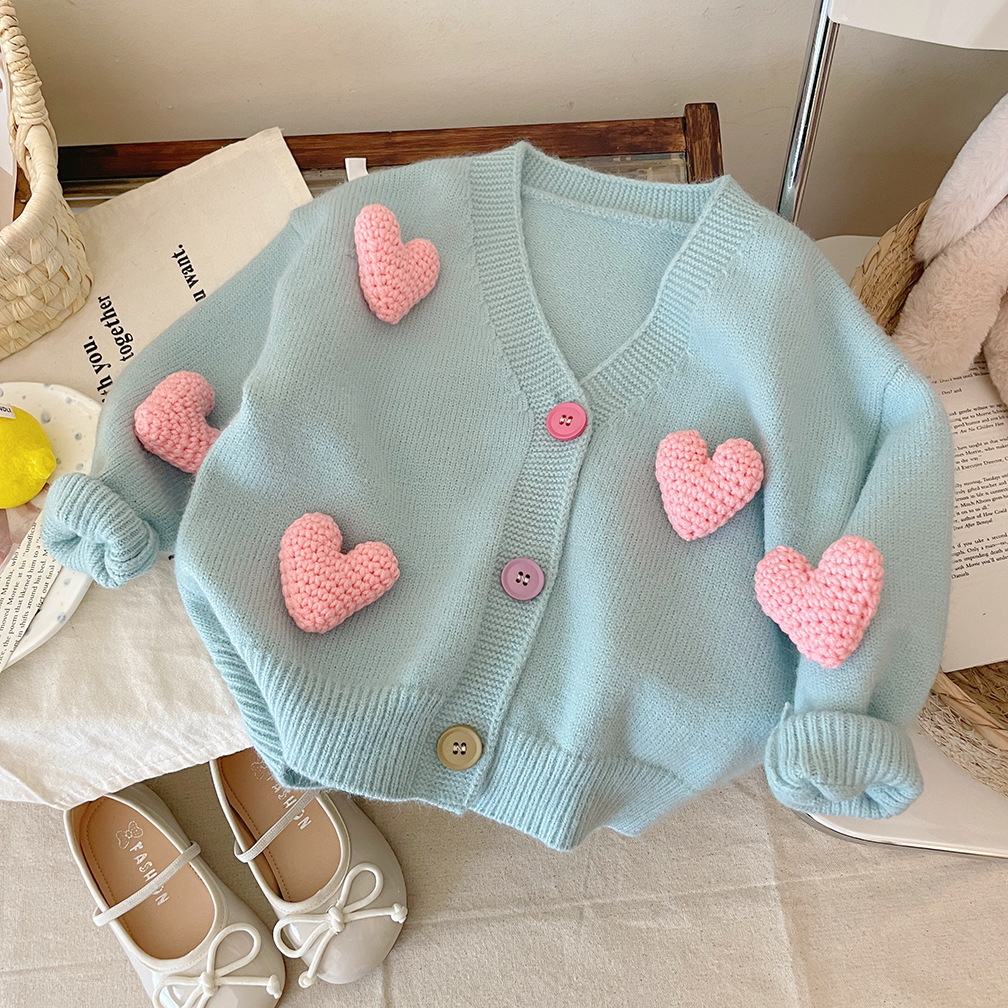 男の子と女の子のための3次元ニットカーディガン,子供のための - Winter Clothing For 1 Year Old Girl のレビューと価格
