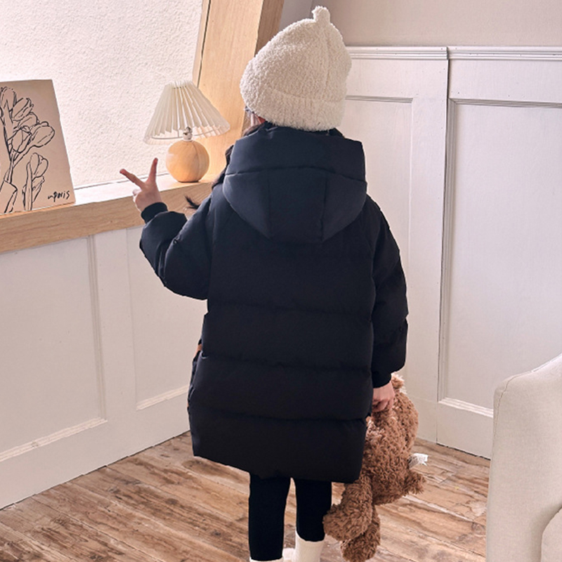 冬の女の子用ダウンジャケット、ロングスタイル、厚手で暖かい、 - Winter Clothing For 1 Year Old Girl のレビューと価格