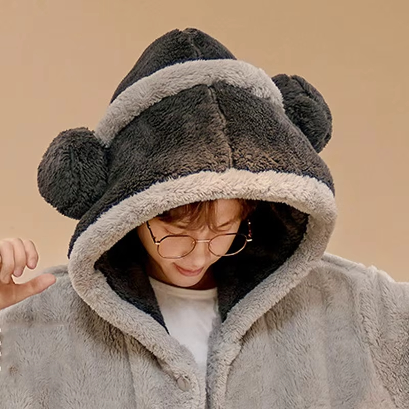 ワンピース ルフィ バスローブ アニメ 冬 メンズ コーラル - Winter Clothing Men Style のレビューと価格